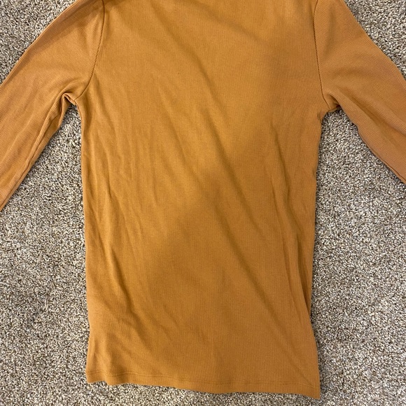 Women’s Brown Gap Long Sleeve Tee - Picture 5 of 7